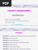 Project Management CHP 1