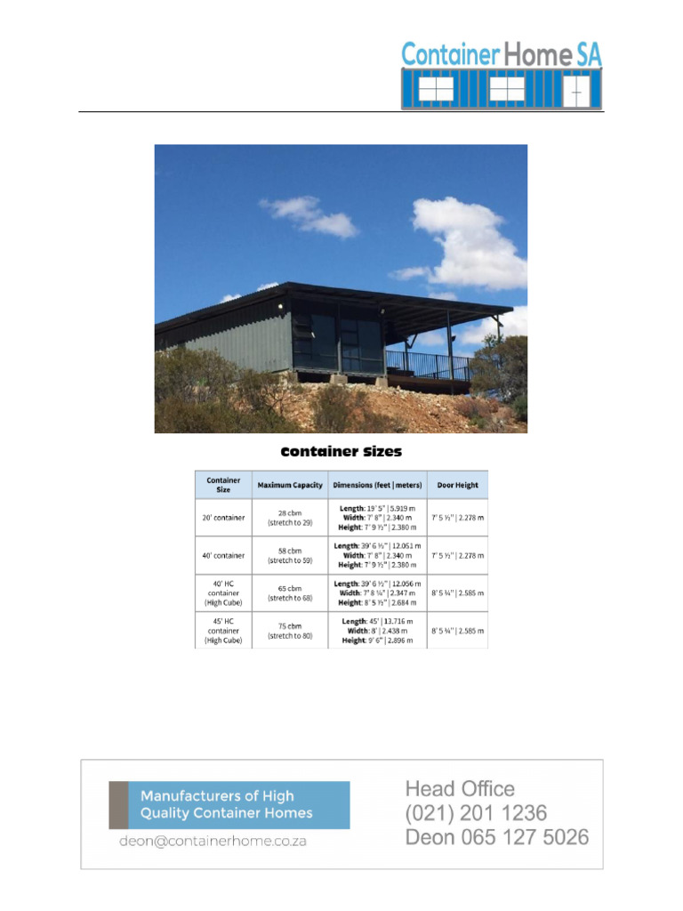 Affordable Luxury Container Homes | PDF | Home & Garden