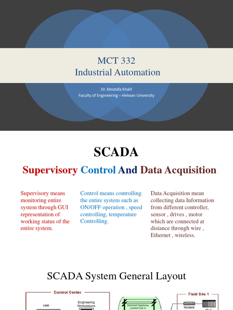 Understanding SCADA Systems in Automation | PDF