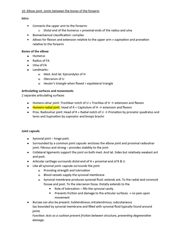 10 elbow joint pdf