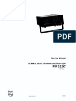 philips pm3207 oscilloscope