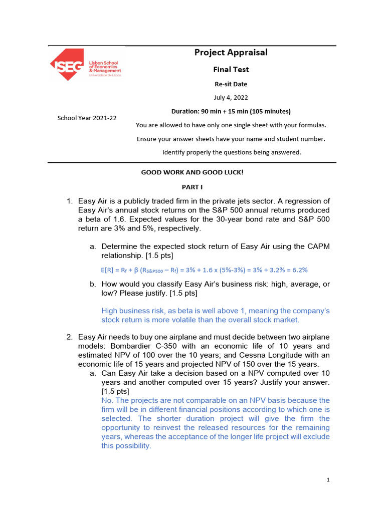 project-appraisal-exam-pdf