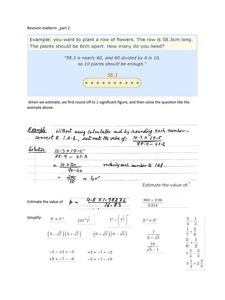 Revision Mid Term 2 | PDF