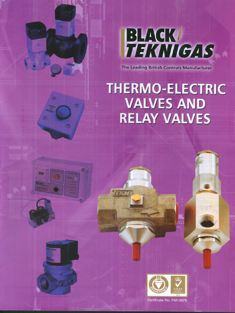 Thermoelectric PDF Thermocouple Valve