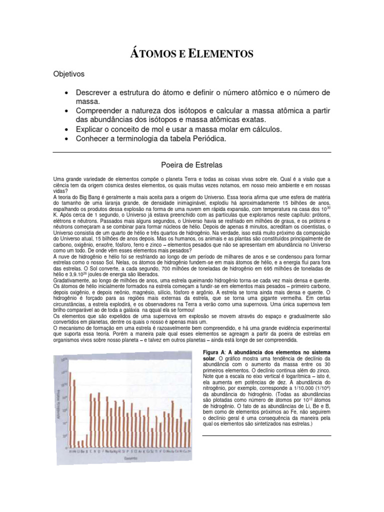 Atomos Elementos Pdf Carga Elétrica Elétron