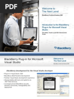 Download Introduction to the Blackberry Plug-In for Microsoft Visual Studio by api-3738458 SN6746658 doc pdf