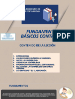 Fundamentos Básicos Contables.