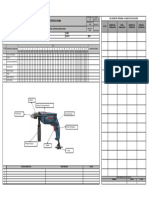 11CHECK LIST - Taladro Manual Elèctrico BOSH