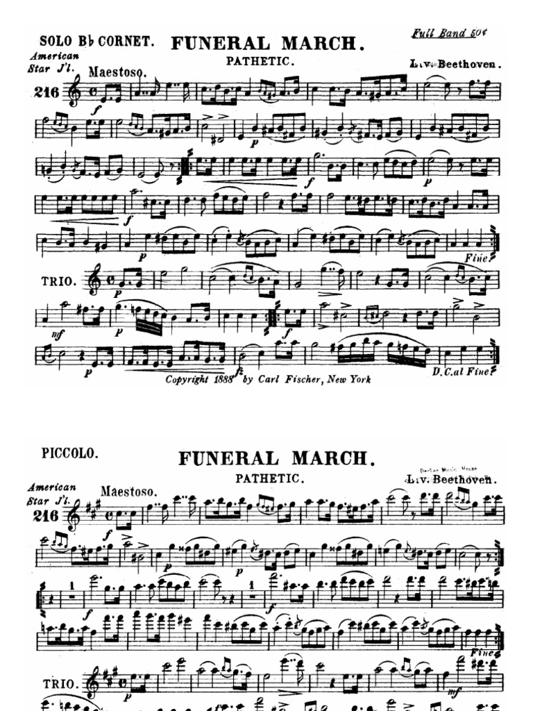 Funeral March beethoven PDF
