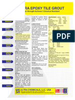 Ultra Epoxy Tile Grout