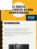 12 Partes Importantes de Una Computadora