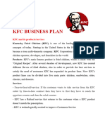 Group 7 - KFC's Business Plan
