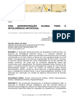 ARTIGO - UMA ADMINISTRAÇÃO GLOBAL PARA A INTELIGÊNCIA ARTIFICIAL