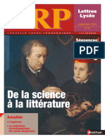 NRP Science Et Litterature