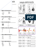 ANALOGÍAS Agente Funcion