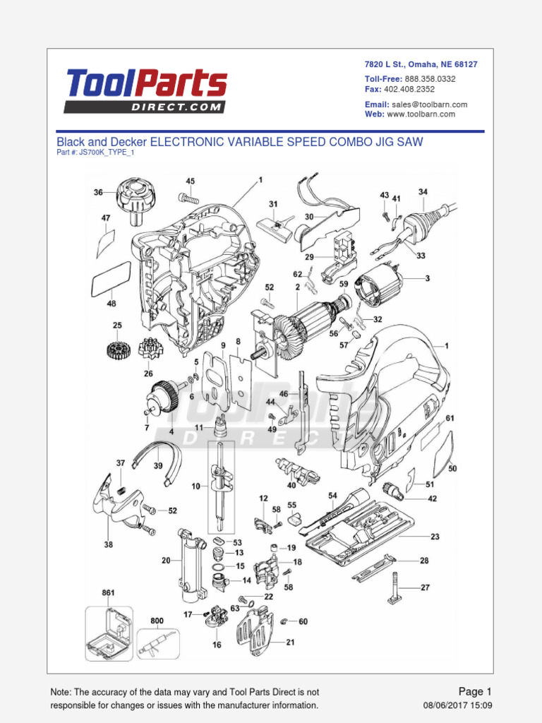 Blackdecker js700k | PDF