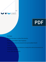 AA2. Antecedentes Históricos y Manejo Ético de Los Instrumentos de Evaluación Psicológica