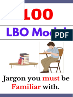 LBO Model Jargon
