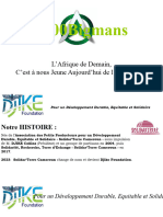 Présentation Djike Foundation Cameroon