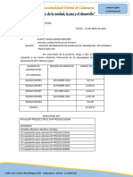 Informe 132-2023 Solicitud de Certificacion Presupuestal Bienes y Servicios 2023