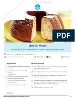 Bolo de Pinhão - Receitas Nestlé