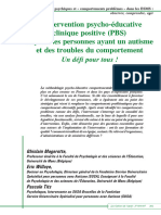 L'Intervention Psycho-Éducative Autistes