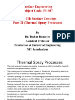 6. Surface Engg. (Unit-III-Surface Coatings Part-II)