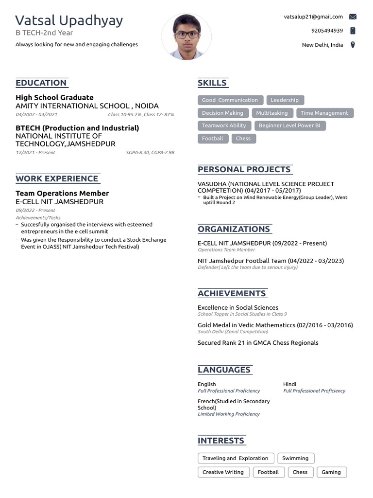 Aspiring Engineer's Journey | PDF | Cognition