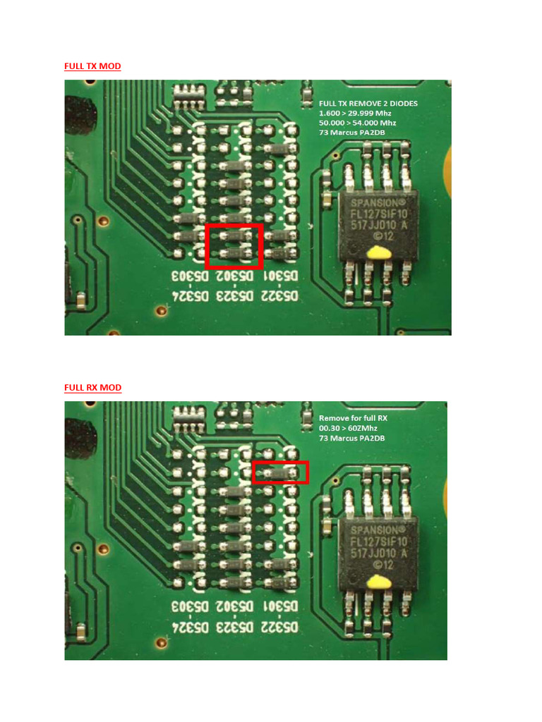 5729 - Icom IC 7610 RX and TX Mods | PDF