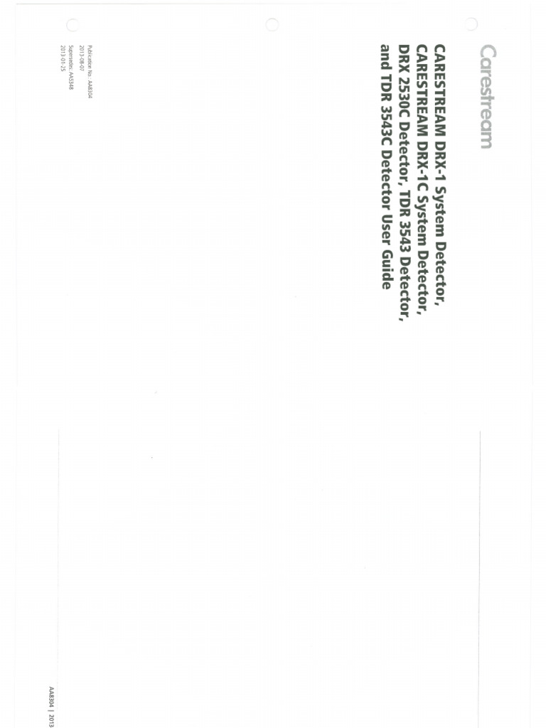 DRX 1 system detector | PDF