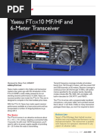 FTDX10 Product Review (June 2021 QST - ARRL)