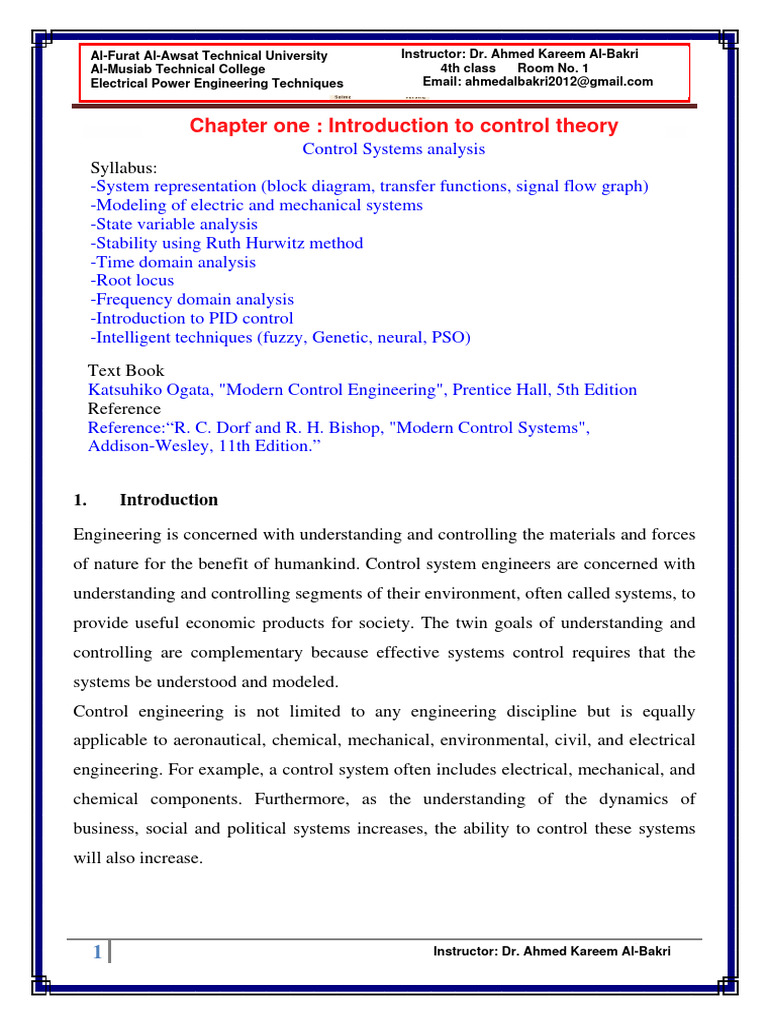 Chapter 1 Copy Final PDF Feedback Control Theory