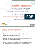 Aula 01 - Introdução Às RNAs e A Rede Perceptron