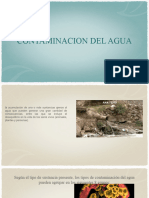 Contamicion Del Agua