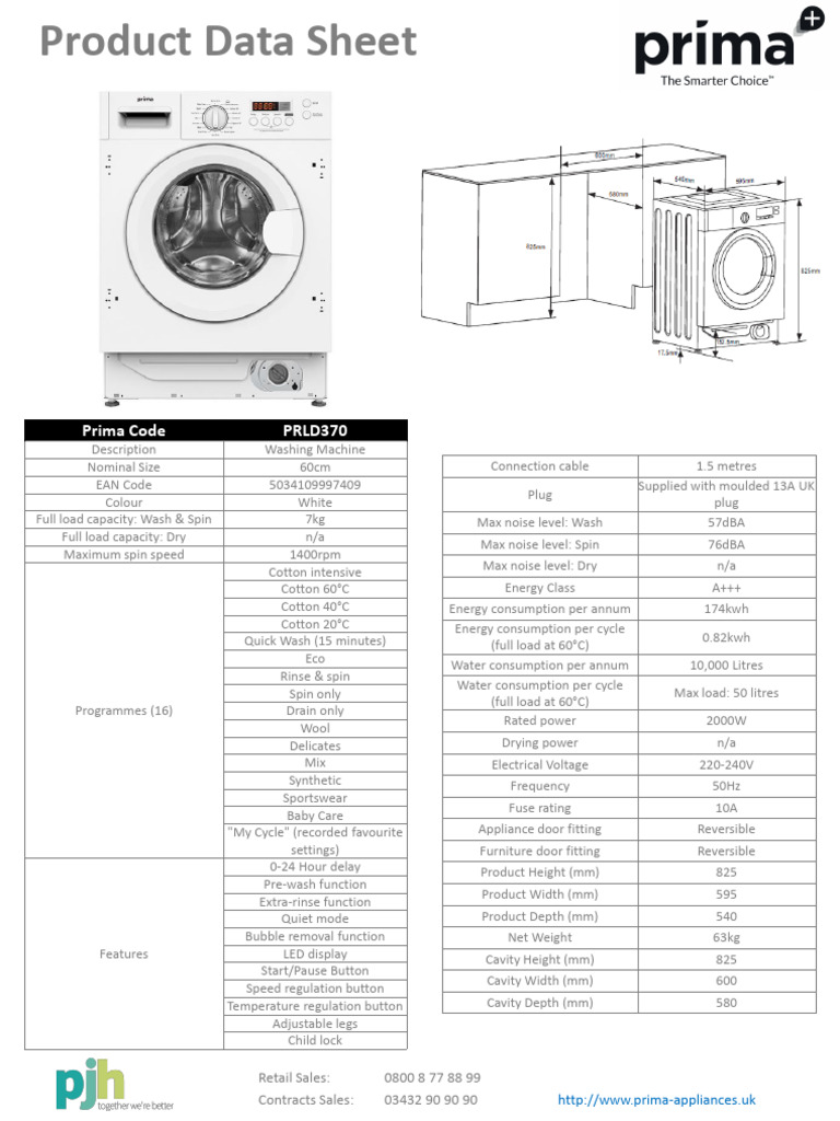 Prld370 product data sheet pdf