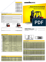 Especificaciones Tecnicas Gruas Horquilla LONKING 1.5-3.8T FD