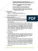 TDR - Creacion Del Servicio de Transitabilidad Vehicular y Peatonal en El Caserio de Matara Del Distrito de Pampas Grande