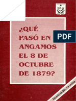 Que Paso en Angamos El 8 de Octubre de 1879