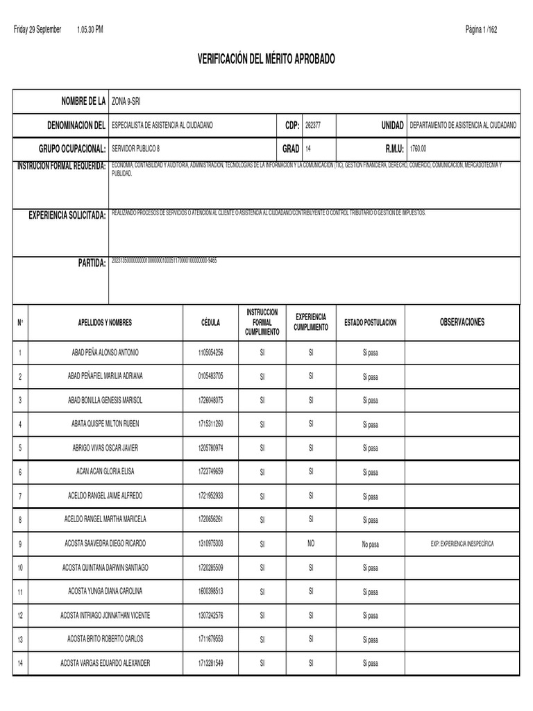 Verifica C I On Depo Stu Laci Ones | PDF