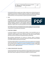 Consideraciones para Presentación de Tesis - Título Profesional FCCS