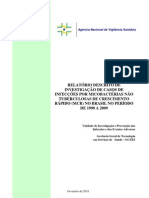 Investigação de Surto - Relatório de Investigação de Casos de Infecção Por MCR 1998 A 2009