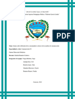 Guion - Reflexión Sobre Consumidores Críticos