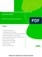 Open Class Planeación y Control de La Producción Sistemas de Planeación de Requerimientos de Materiales (MRP)