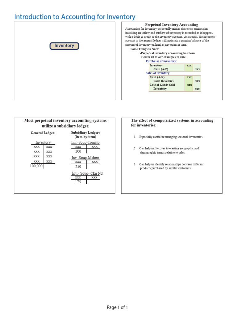L6 Inventory | PDF