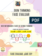 Design Thinking:: Fase Evaluar
