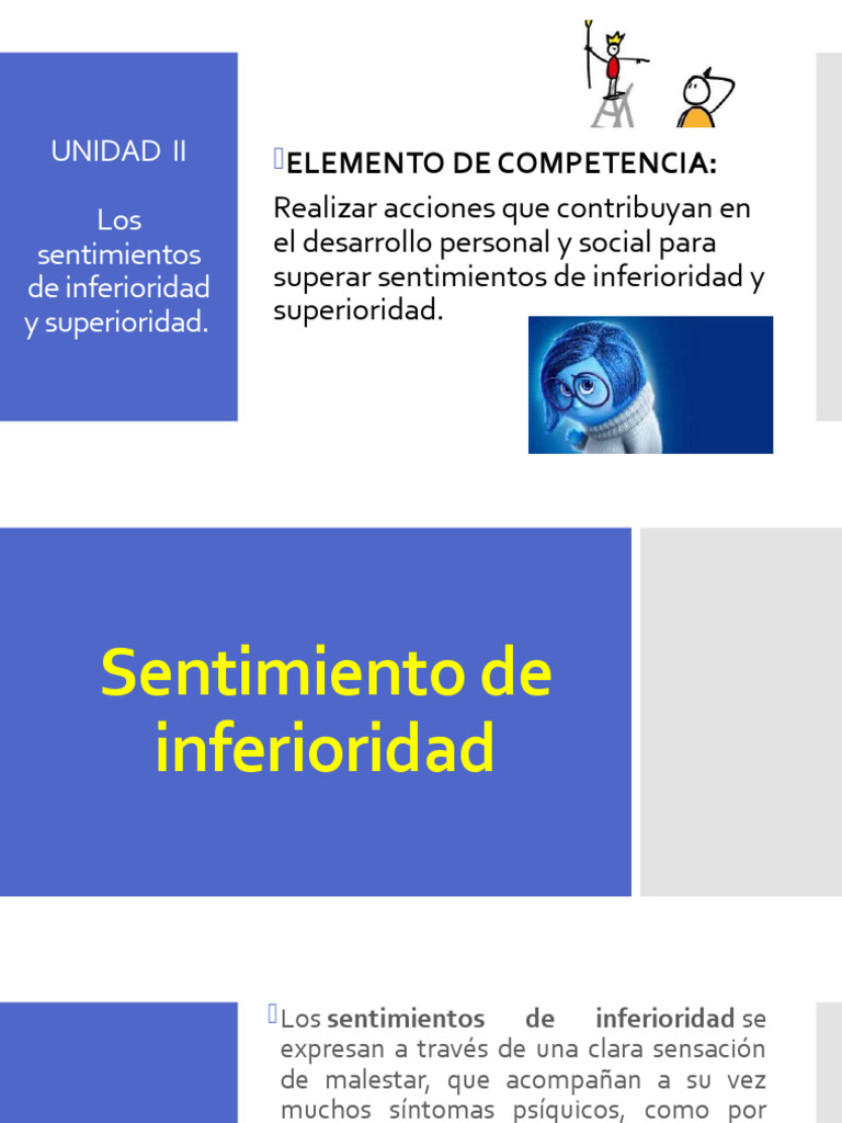 Superación de Complejos de Inferioridad | PDF | Sicología | Invalidez