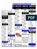 Fixture V Festi UNASAM 2023 Oficial 11set