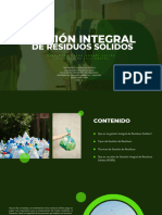 Gestión Integral de Residuos Solidos