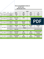 Jadwal Mapel PTS Kelas Xi