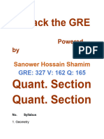 GRE Quantitative Section (1)